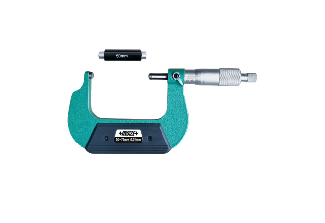 Микрометр трубный со сферической пяткой 50-75мм 0.01мм (3260-75SA) INSIZE
