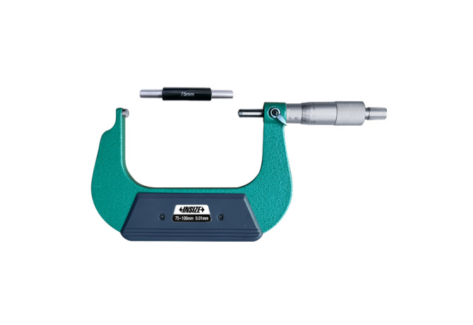 Микрометр трубный со сферической пяткой 75-100мм 0.01мм (3260-100SA) INSIZE
