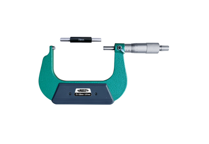 Микрометр трубный с цилиндрической пяткой 75-100мм 0.01мм (3260-100A) INSIZE