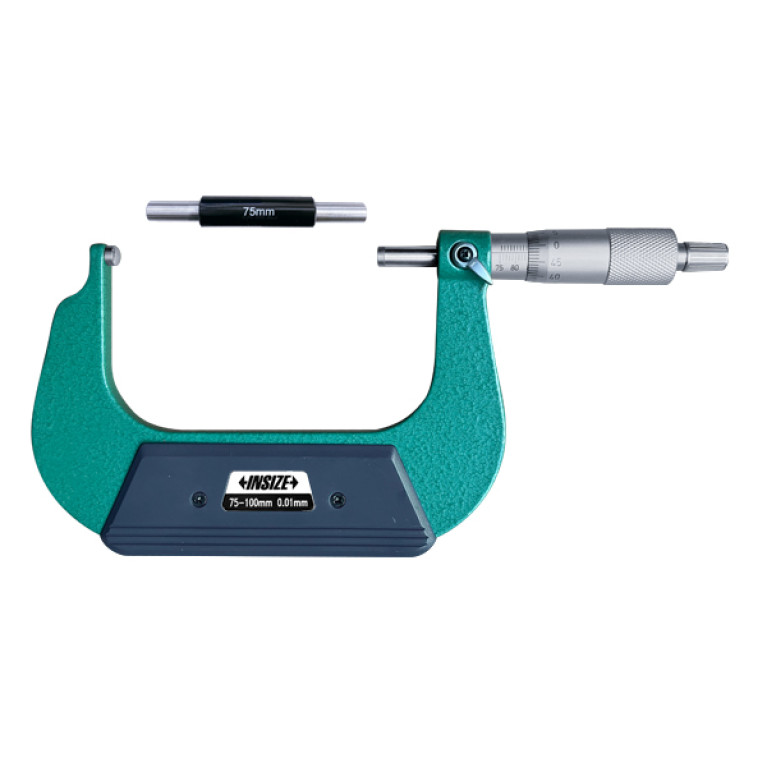 Микрометр трубный с цилиндрической пяткой 75-100мм 0.01мм (3260-100A) INSIZE