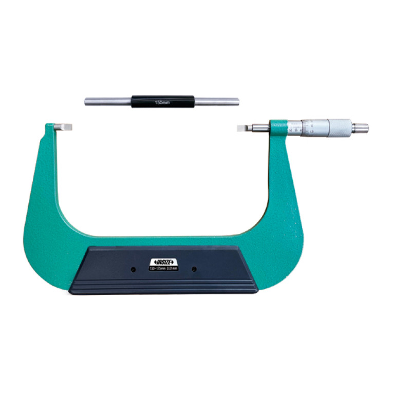 Микрометр с лезвийными губками с невращающимся шпинделем 150-175мм 0.01мм (3232-175A) INSIZE