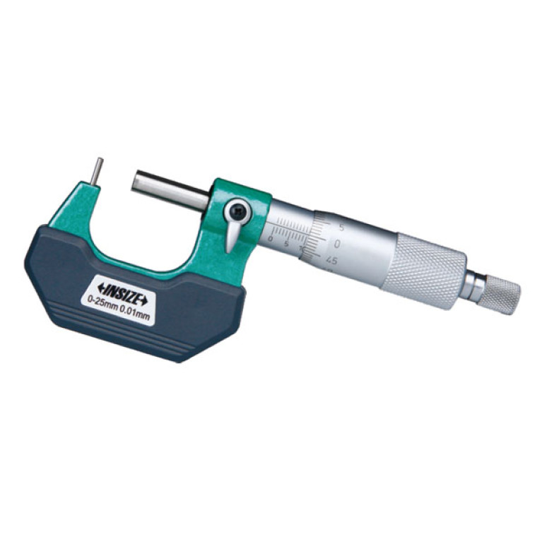 Микрометр трубный 0-25мм 0.01мм наконечник 1.8x8мм (3261-25A) INSIZE