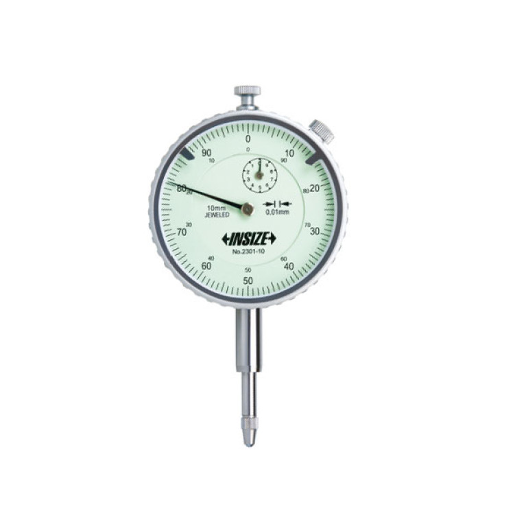 Индикатор часового типа с проушиной 10мм 0.01мм (2301-10) INSIZE