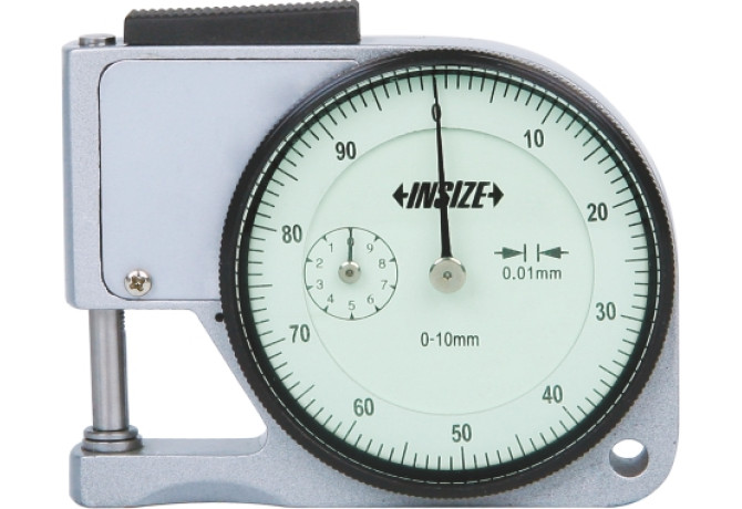 Толщиномер индикаторный 0-10мм 0.01мм (2363-10) INSIZE