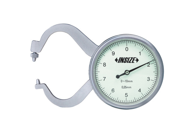 Толщиномер индикаторный 0-10мм 0.05мм (2863-10) INSIZE