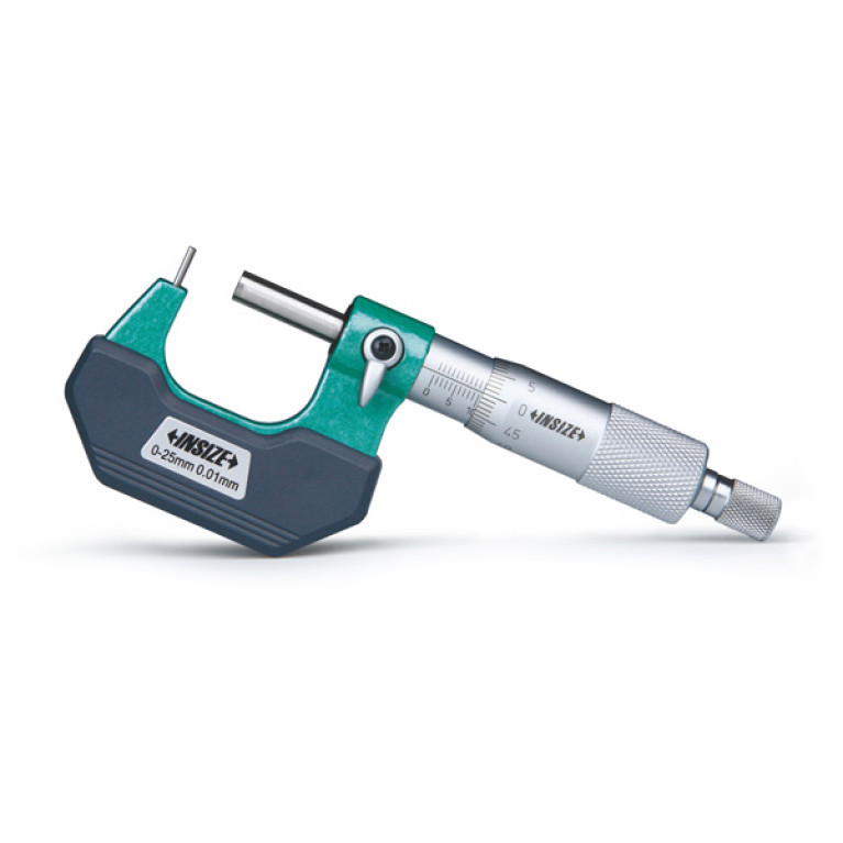 Микрометр трубный 0-25мм 0.01мм наконечник 3.5x8мм (3261-25BA) INSIZE