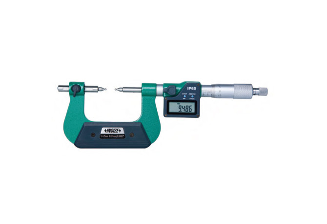 Микрометр цифровой для измерения диаметра зубчатых колес 150-175мм 0.001мм (3591-175A) INSIZE