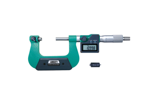 Микрометр резьбовой цифровой 25-50мм 0.001мм (3581-50A) INSIZE