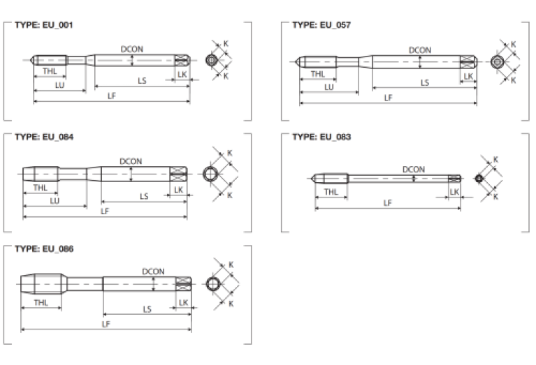 Метчик MF6x0.5 прямой PO 374 ISO2(6H) (PM6.0GANEB) YAMAWA