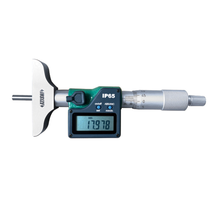 Глубиномер цифровой микрометрический 25мм 0.001мм (3540-B25) INSIZE