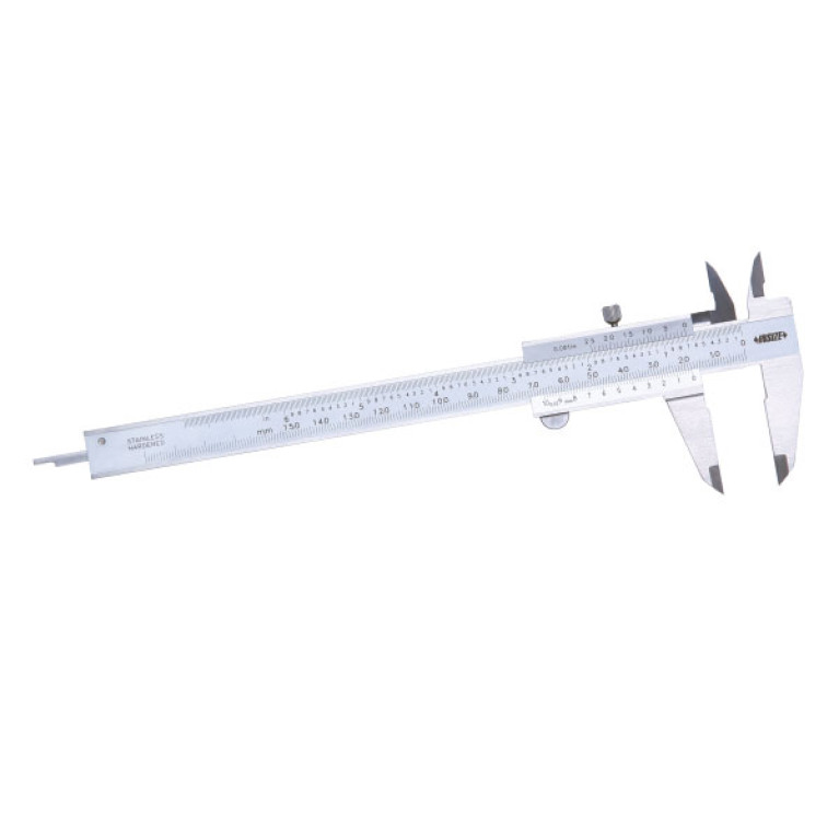 Штангенциркуль нониусный 150мм 0.02мм для левшей (1239-1502) INSIZE