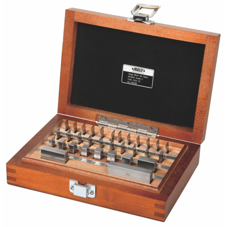 Набор концевых мер длины твердосплавных класс 1 46шт (4164-146) INSIZE