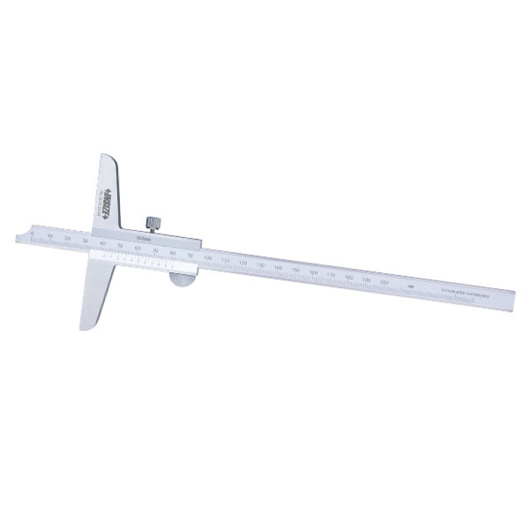Штангенглубиномер нониусный 200мм 0.05мм (1240-200) INSIZE