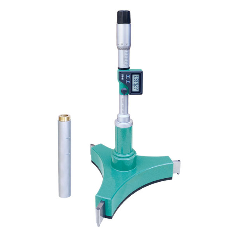 Нутромер цифровой трехточечный 225-250мм 0.001мм IP65 (3127-250) INSIZE