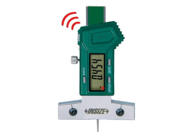 Штангенглубиномер цифровой со встроенной беспроводной связью мини 25мм (1145-25AWL) INSIZE