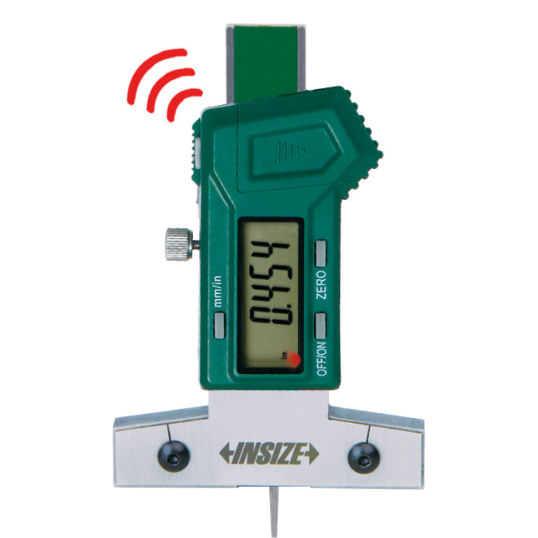 Штангенглубиномер цифровой со встроенной беспроводной связью мини 25мм (1145-25AWL) INSIZE