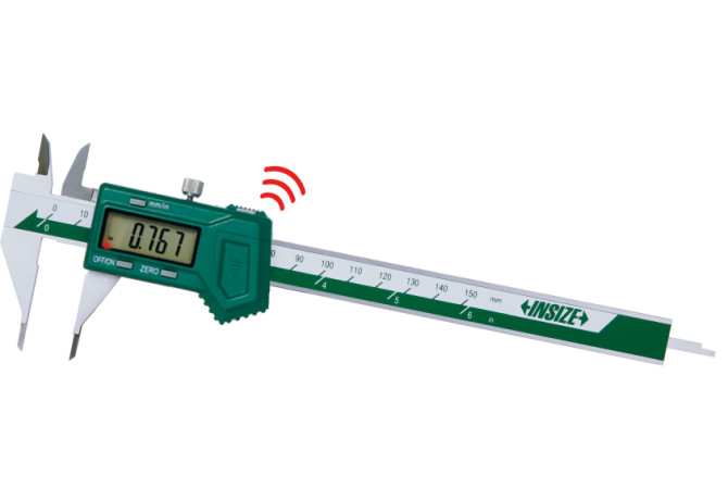Штангенциркуль цифровой со встроенной беспроводной связью с игольчатыми губками 150мм (1169-150WL) INSIZE