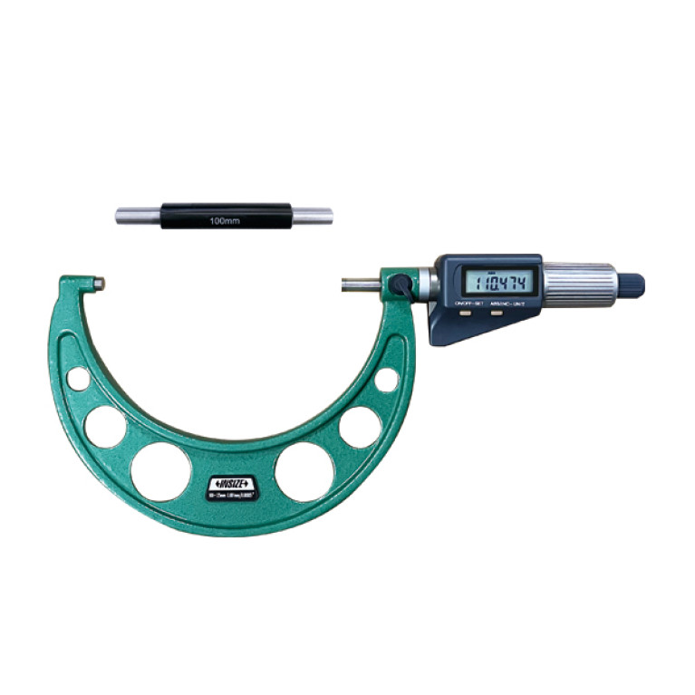 Микрометр цифровой с фрикционным барабаном 100-125мм 0.001мм (3109-125A) INSIZE