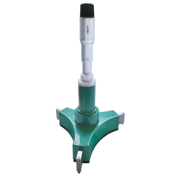 Нутромер микрометрический трехточечный 175-200мм 0.005мм (3227-200) INSIZE