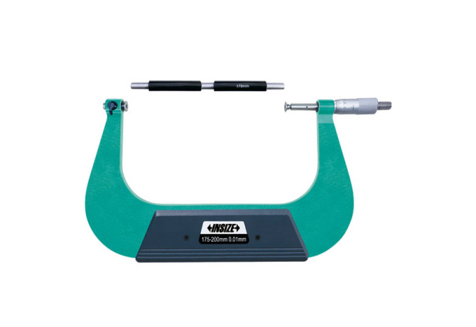 Микрометр универсальный с невращающимся шпинделем 175-200мм 0.01мм (3280-200A) INSIZE