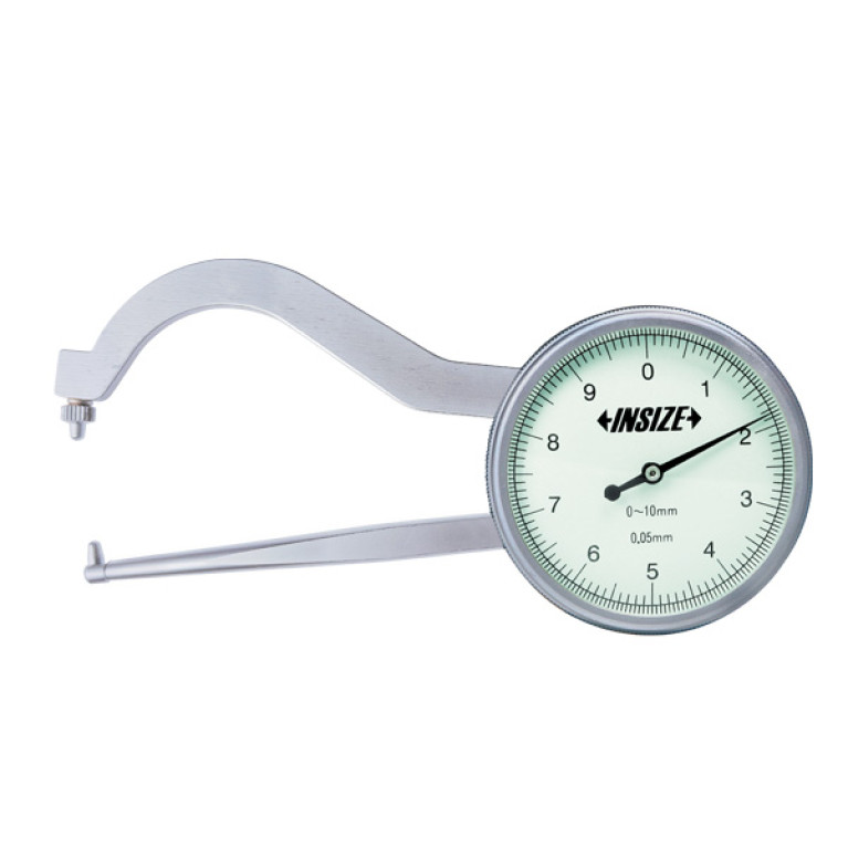 Толщиномер индикаторный 0-10мм 0.05мм (2862-102) INSIZE