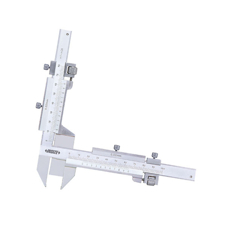 Штангензубомер нониусный модуль 2-26 мм (1281-M26A) INSIZE