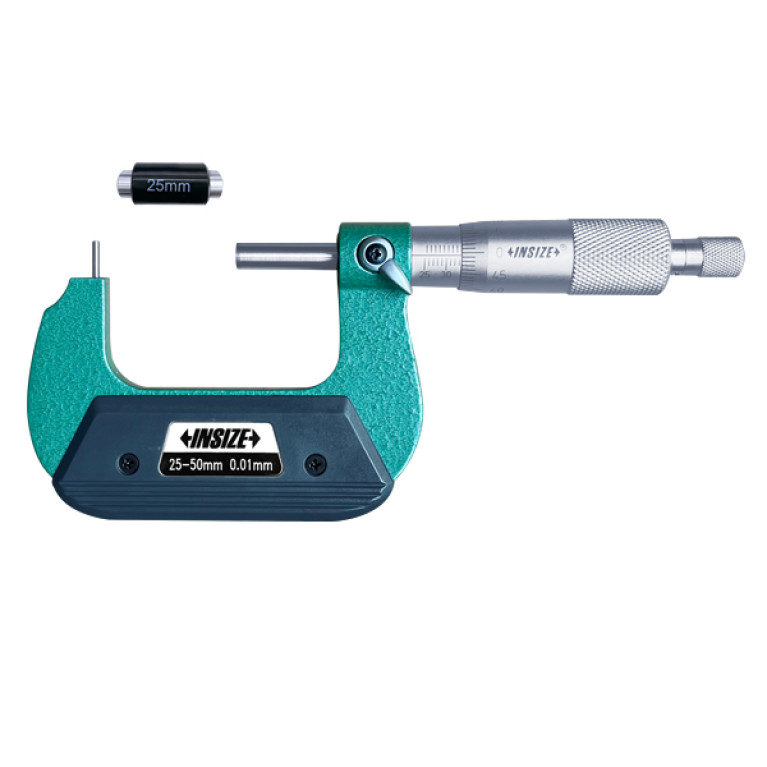 Микрометр трубный 25-50мм 0.01мм наконечник 1.8x8мм (3261-50A) INSIZE