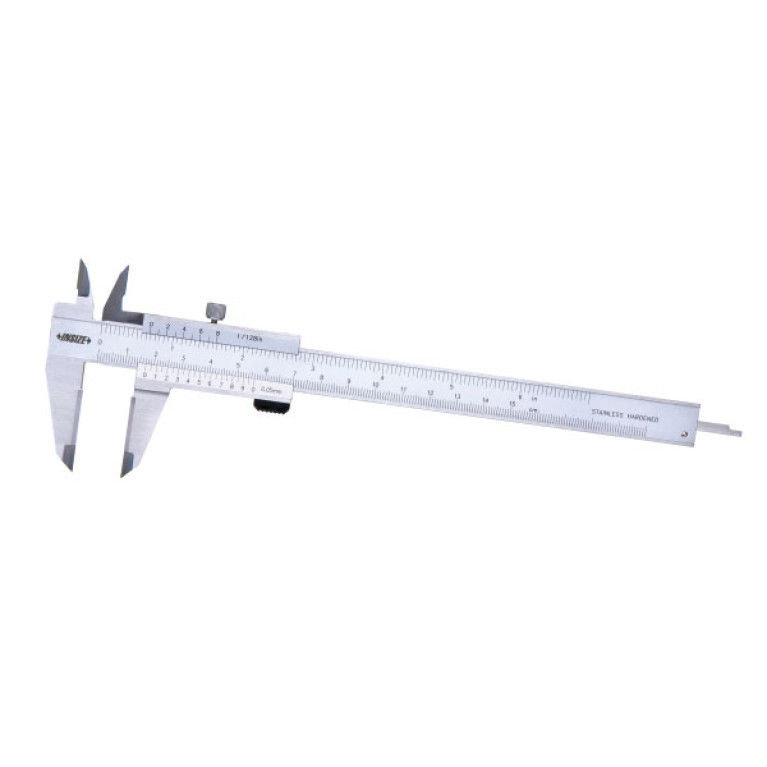 Штангенциркуль нониусный 150мм 0.05мм с твердосплавными губками вылет губок 40мм (1238-150) INSIZE