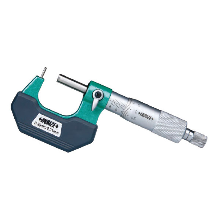 Микрометр трубный 25-50мм 0.01мм наконечник 8.0x27.5мм (3261-50CA) INSIZE