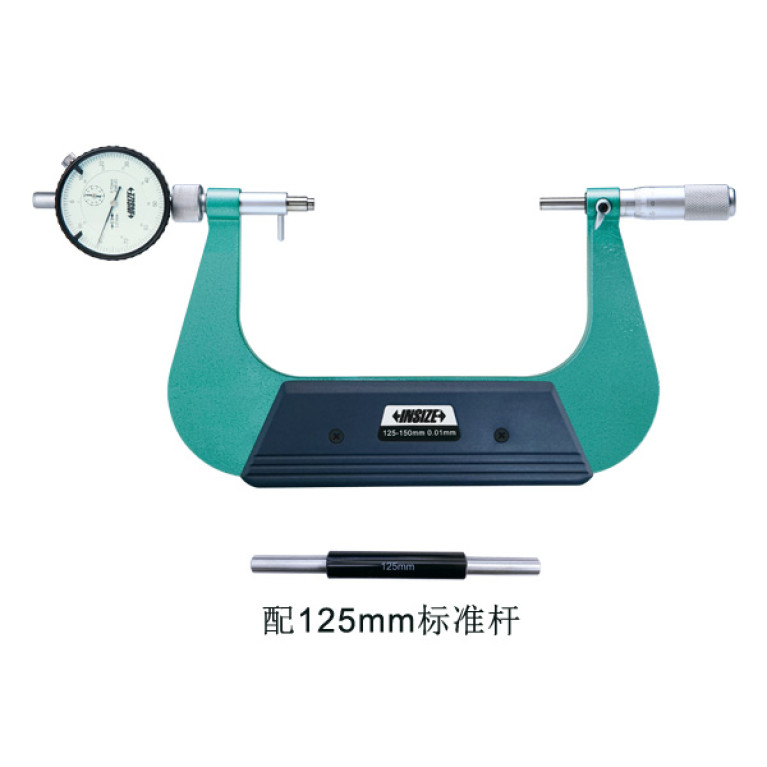Микрометр рычажный 125-150мм 0.01мм (без индикатора) (3331-150A) INSIZE