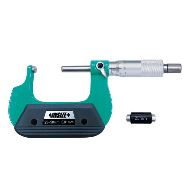 Микрометр трубный со сферической пяткой 25-50мм 0.01мм (3260-50SA) INSIZE