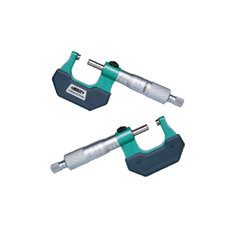 Микрометр гладкий для левшей 125-150мм 0.01мм (3236-150B) INSIZE