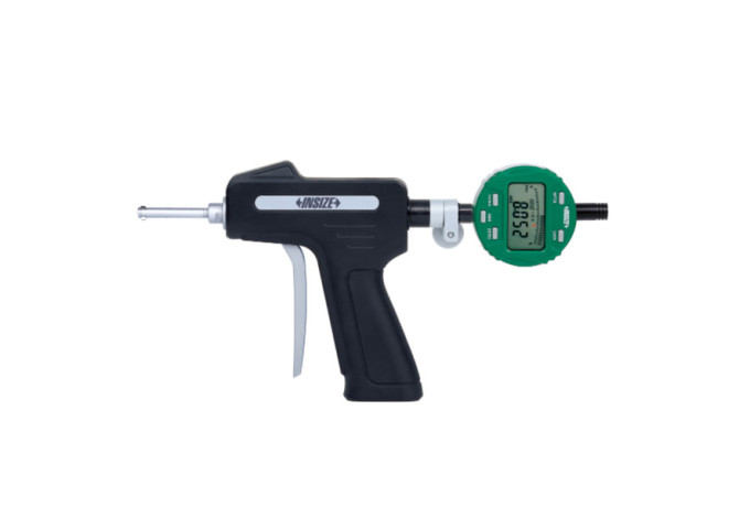 Нутромер трехточечный пистолетного типа 6-8мм 0.004мм (2124-8) INSIZE
