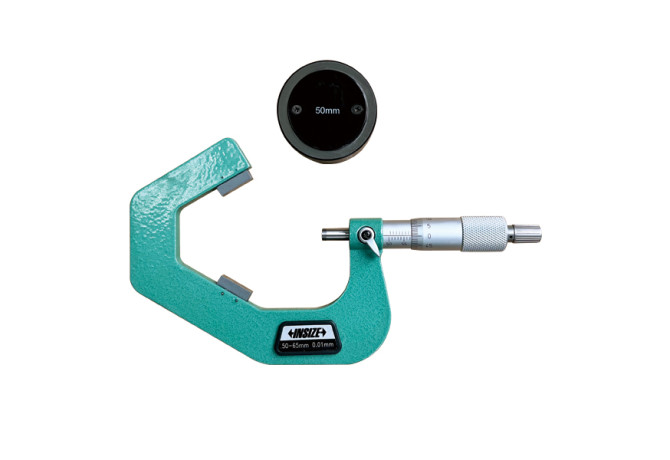 Микрометр для измерения толщины трубных стенок 50-65мм 0.01мм (3290-653A) INSIZE
