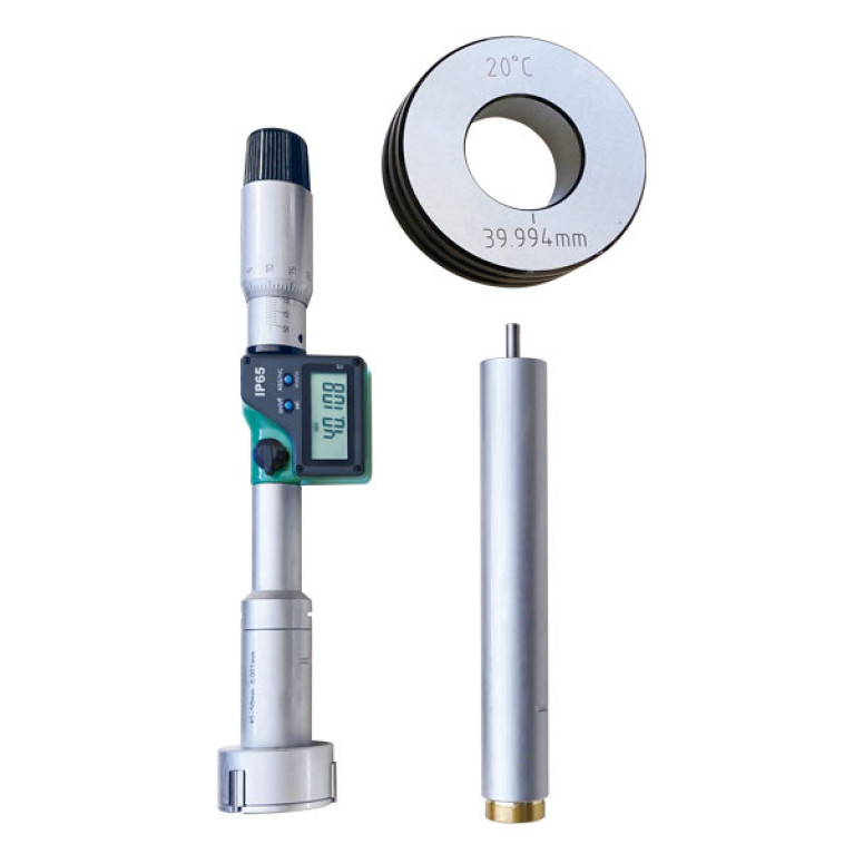 Нутромер цифровой трехточечный 40-50мм 0.001мм IP65 (3127-50) INSIZE