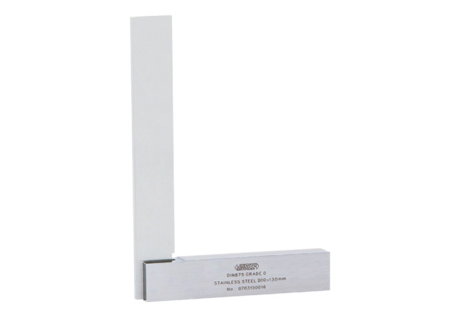 Угольник поверочный лекальный с широким основанием класс 0 200x130мм (4792-200) INSIZE