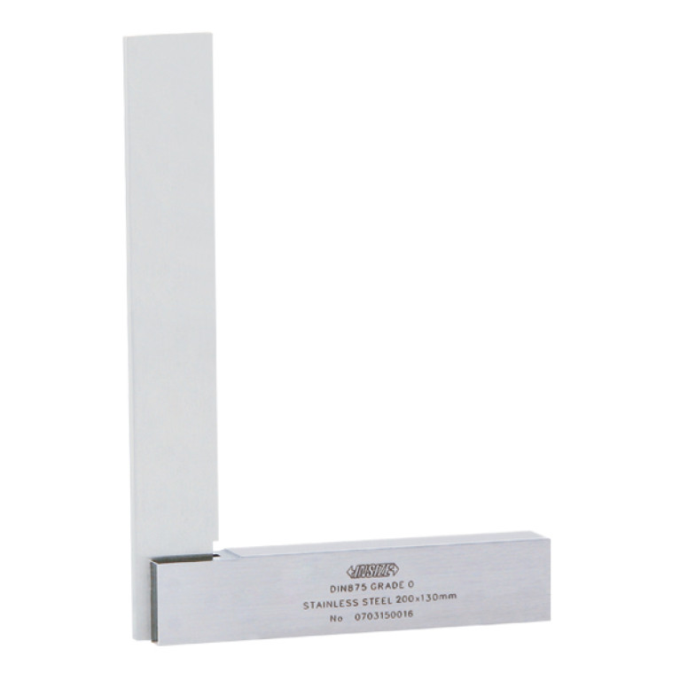 Угольник поверочный лекальный с широким основанием класс 0 200x130мм (4792-200) INSIZE