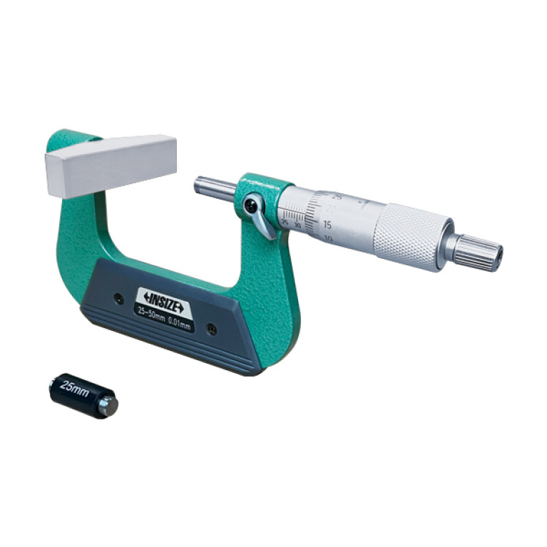 Микрометр с большой пяткой 25-50мм (3234-50A) INSIZE