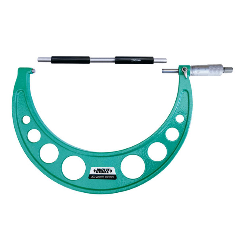 Микрометр гладкий 200-225мм 0.01мм (3203-225A) INSIZE