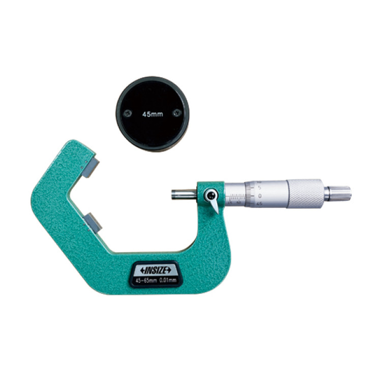 Микрометр для измерения толщины трубных стенок 45-65мм 0.01мм (3290-655A) INSIZE