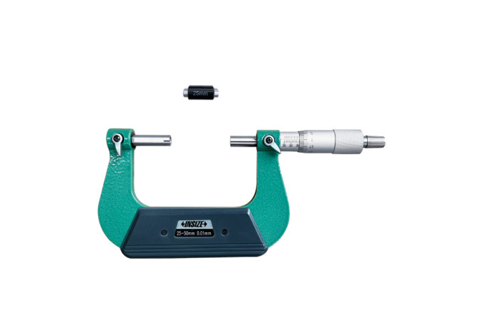 Микрометр для измерения диаметра зубчатых колес 25-50мм 0.01мм (3291-50) INSIZE