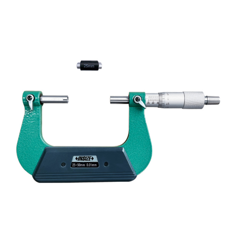 Микрометр для измерения диаметра зубчатых колес 25-50мм 0.01мм (3291-50) INSIZE