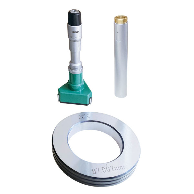 Нутромер микрометрический трехточечный 75-88мм 0.005мм (3227-88) INSIZE