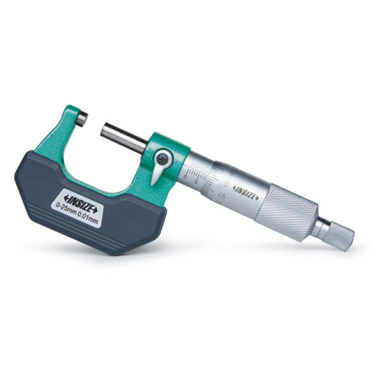 Микрометр гладкий 0-25мм 0.01мм (3202-25A) INSIZE