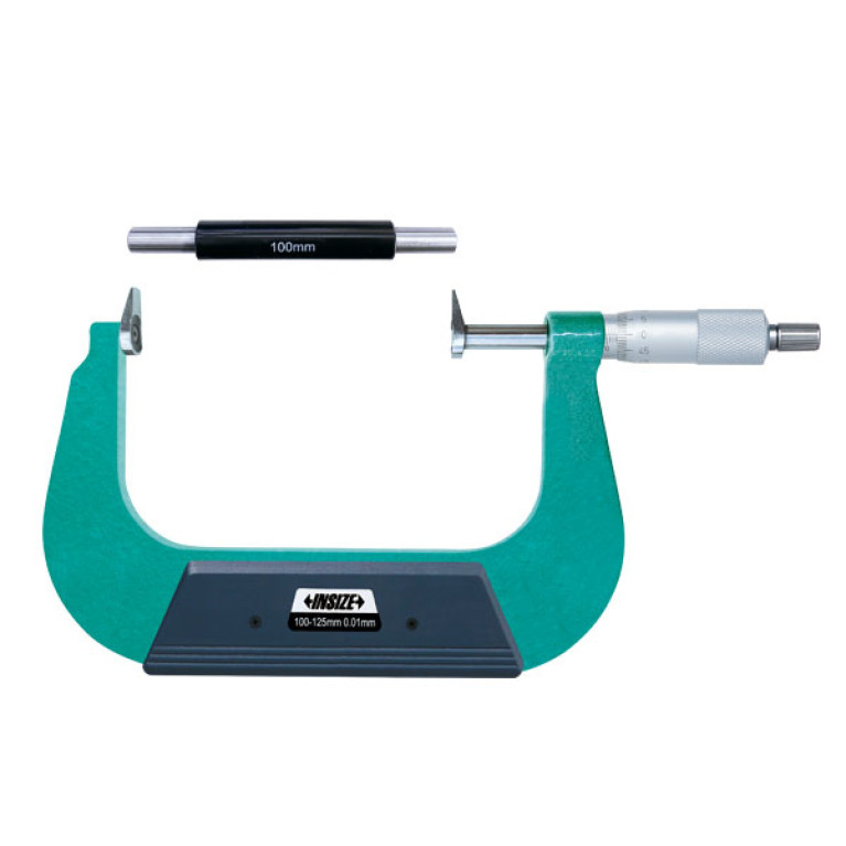 Микрометр с удлиненными губками 100-125мм 0.01мм (3283-125A) INSIZE