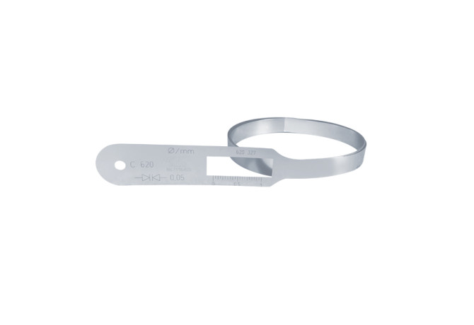 Рулетка для измерения наружной окружности 300-620мм 0.05мм (7116-620) INSIZE