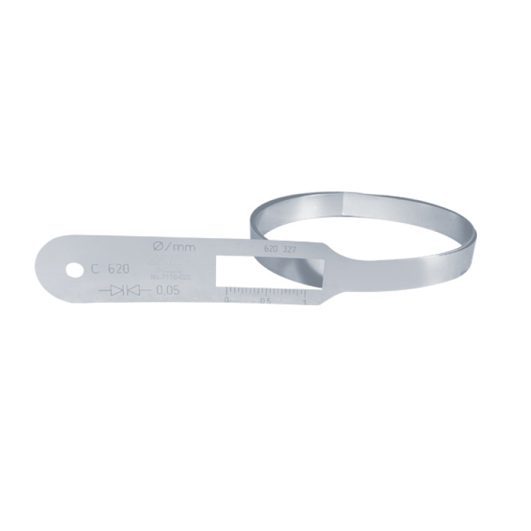 Рулетка для измерения наружной окружности 300-620мм 0.05мм (7116-620) INSIZE