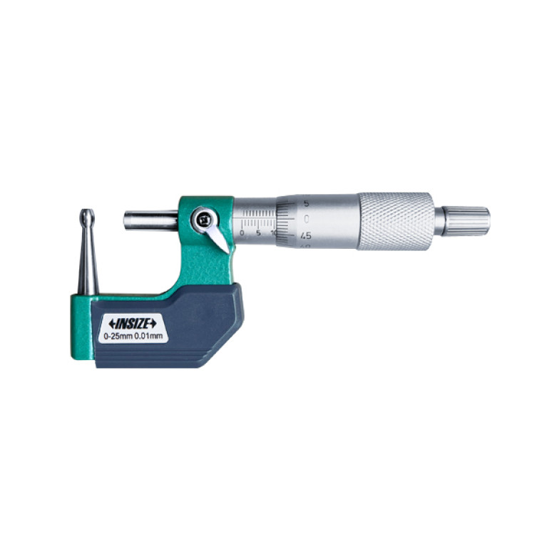 Микрометр трубный 0-25мм 0.01мм наконечник 4.7x27.5мм (3261-25EA) INSIZE