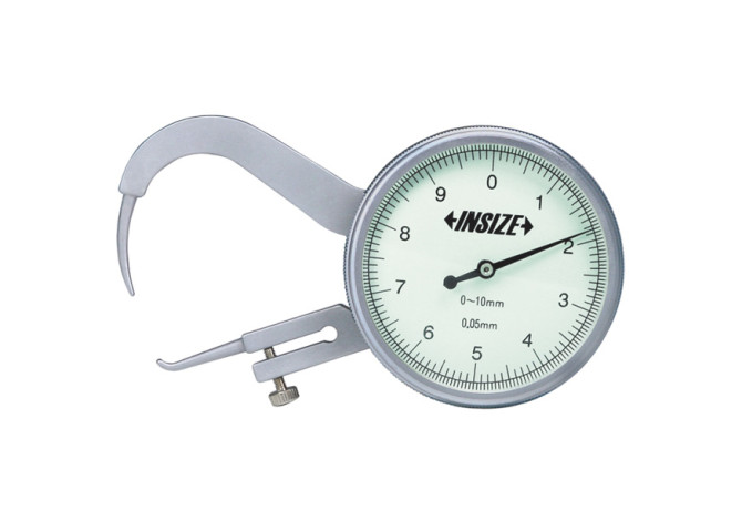 Толщиномер индикаторный 0-10мм 0.05мм (2866-10) INSIZE