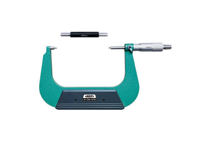 Микрометр со ступенчатыми измерительными поверхностями 100-125мм 0.01мм (3233-125A) INSIZE